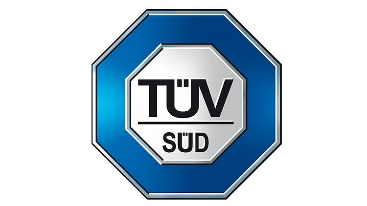 Prüfzeichen TÜV Süd