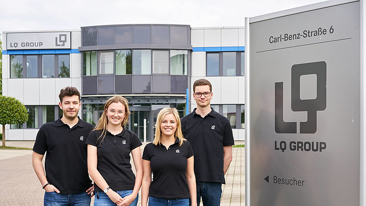Trainees Auszubildende bei der LQ Group